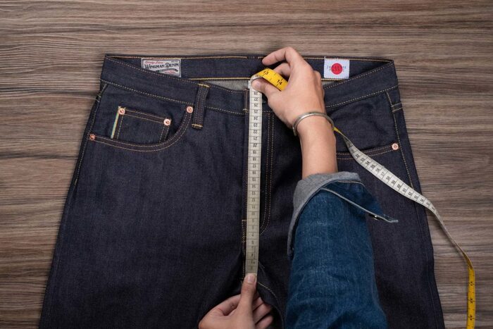 lựa chọn size quần Jean